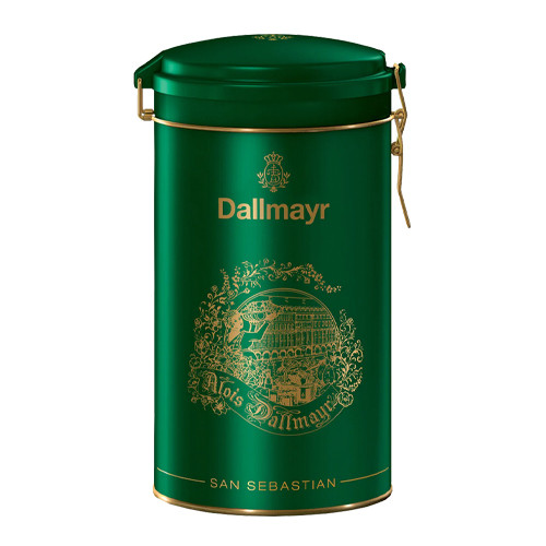 Dallmayr "San Sebastian" Guatemalan Coffee in Green Gift Tin, 17.6 oz.
