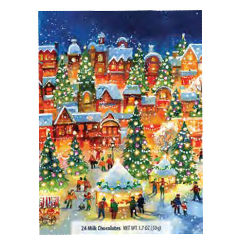 Erika's Milk Chocolate Nostalgic Advent Calendar, 1.7 oz