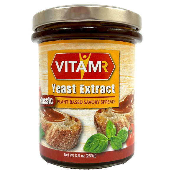 Vitam-R Classic Yeast Extract, Plant-Based Savory Spread, 8.8 oz