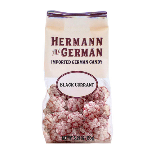 Hermann Bavarian Black Currant Candies in Bag, 5.3 oz