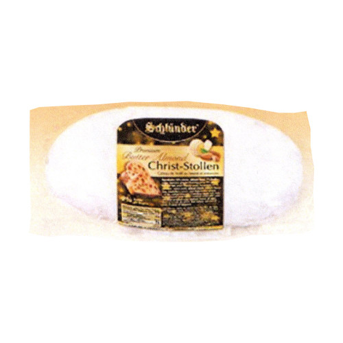 Schluender Butter Almond Stollen Cake, in Cello, 26.4 oz