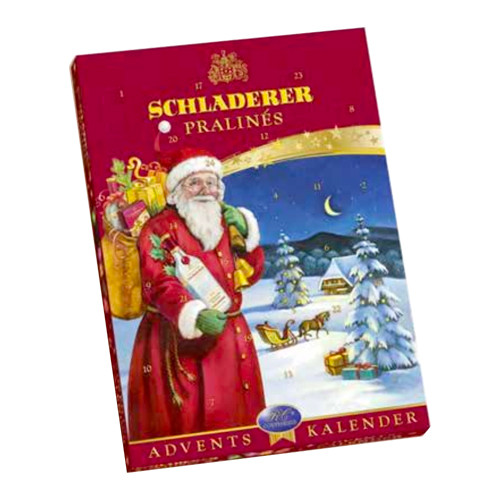 Schladerer Liquor-Filled Praline Advent Calender 255g