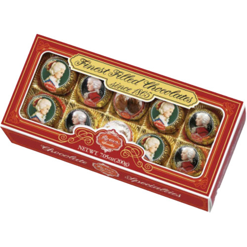 Reber Mozart & Constanze Kugeln in  Gift Box, 10pc, 7 oz