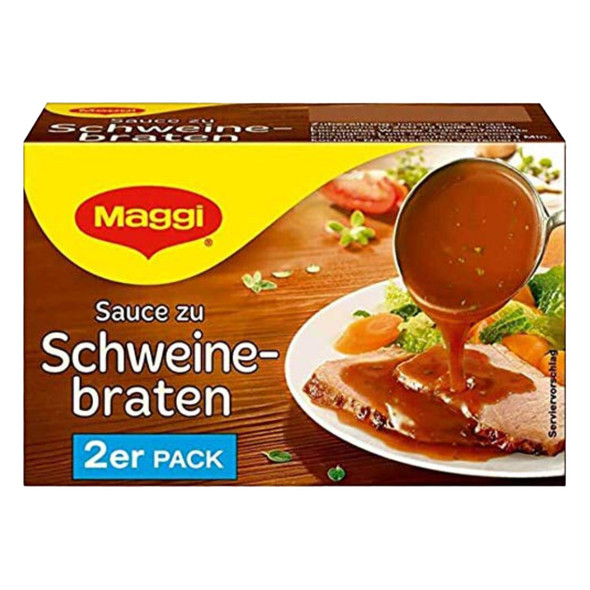 Maggi "Schweinebraten" Pork Roast Sauce Cubes,  2 pack, 500 ml