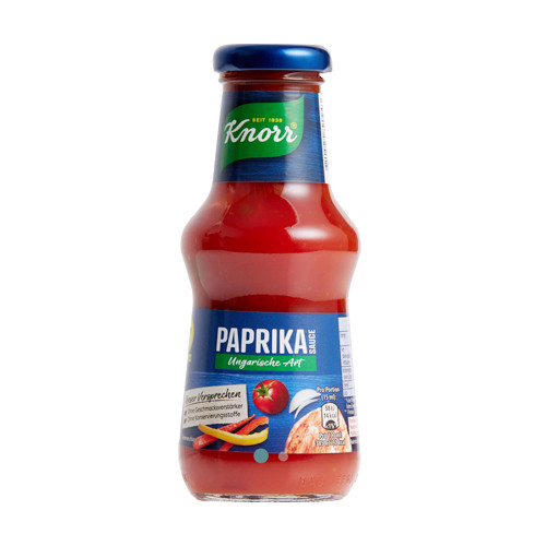 Knorr Hungarian-Style Paprika Sauce in Bottle, 250ml