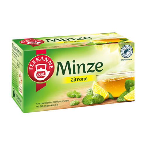 Teekanne Minze Zitrone