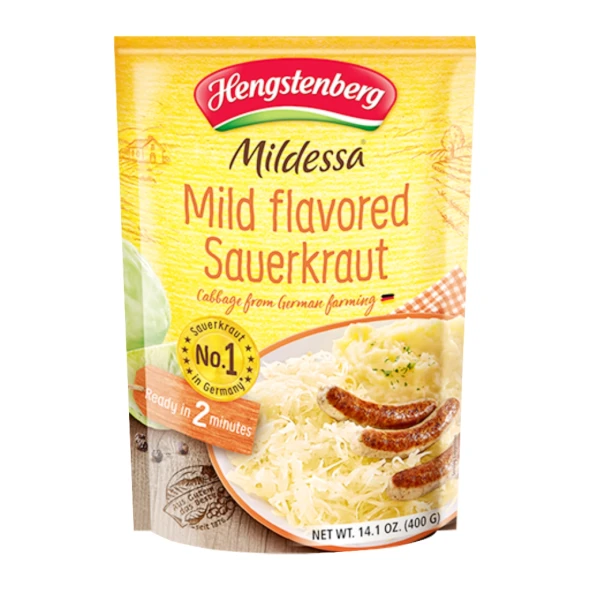 Hengstenberg Mildessa Sauerkraut in Pouch