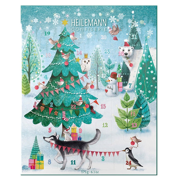 Heilemann Children’s Advent Calendar with Milk Chocolate Figures, 175g