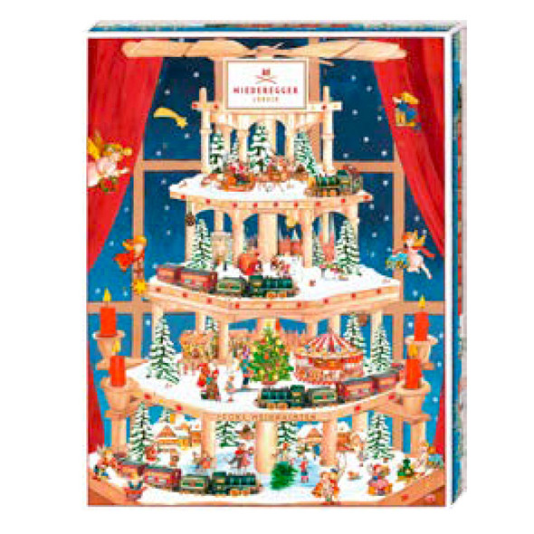 Niederegger "Christmas Pyramide" Advent Calendar, 18.5 oz