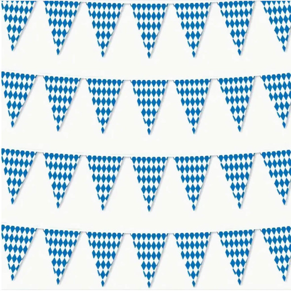 The Taste of Germany  Bavarian Pennants, all weather, 10m (20 pennants)