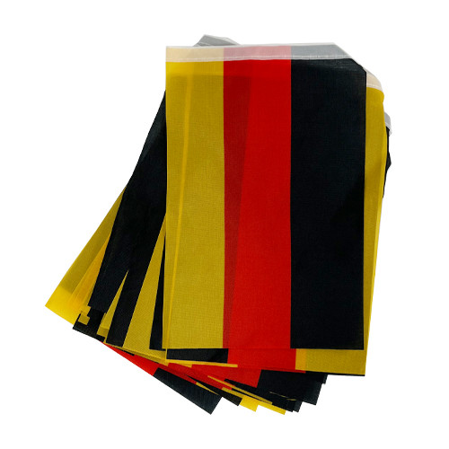 Black, Red & Gold Pennants