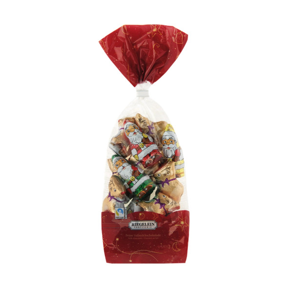 Riegelein Santa and Reindeer in bag