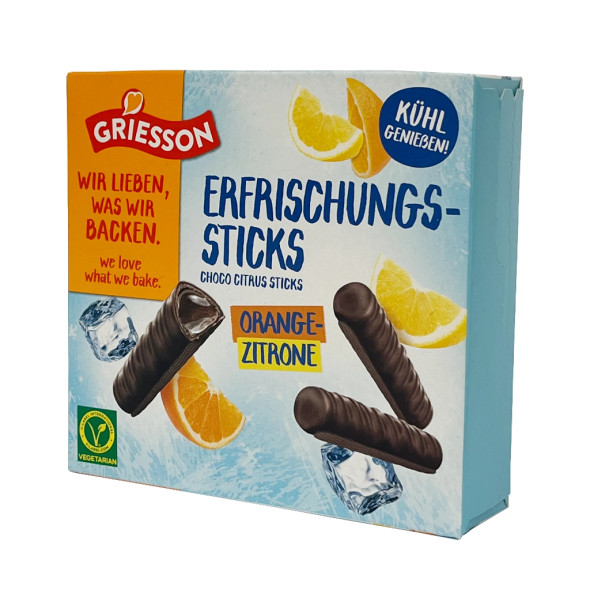 Grisson Chocolate Citrus Refreshment Sticks