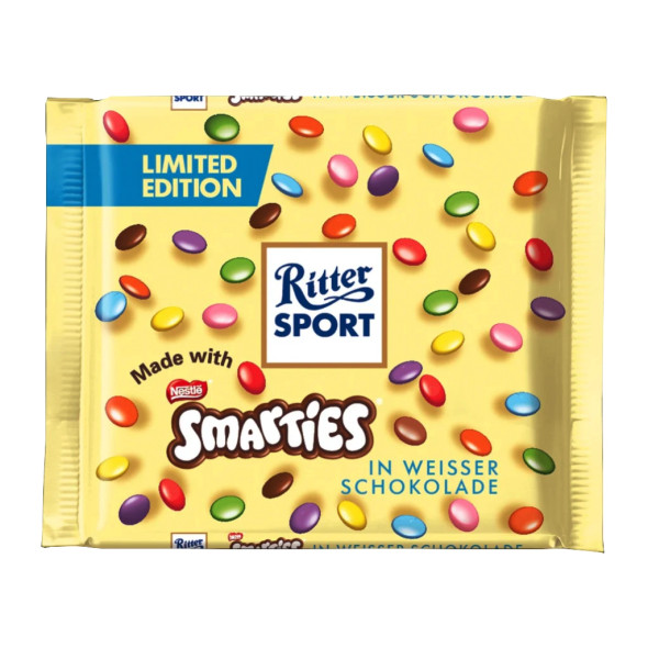 Ritter White Chocolate with Smarties