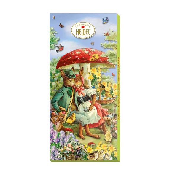 Heidel Fine Milk Chocolate Bar in 3D Nostalgia Easter Box
