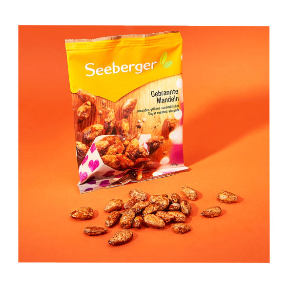 Seeberger Roasted Candied Almonds, 150g (5.3oz)