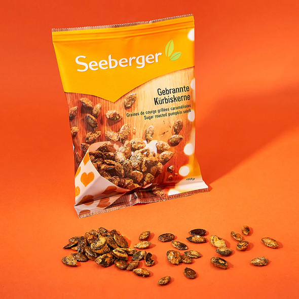 Seeberger Roasted Candied Pumpkin Seeds, 150g (5.3oz)