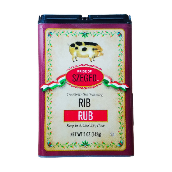 Szeged Hungarian Rib Rub in Tin 4 oz