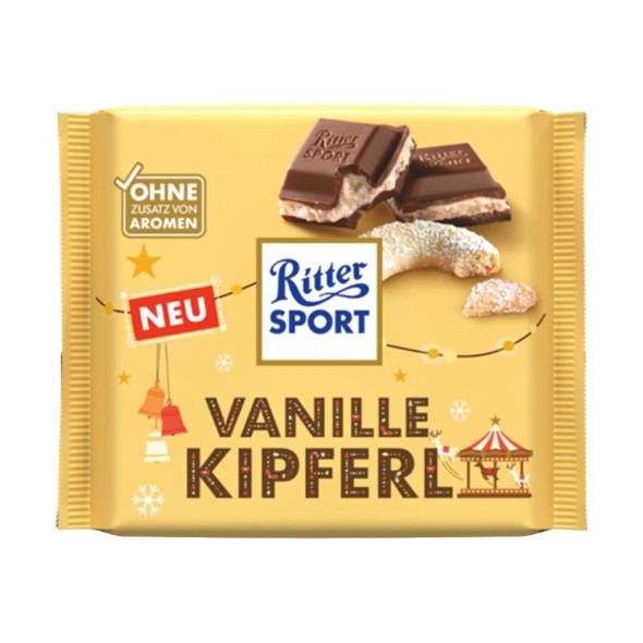 Ritter Sport Vanille Kipferl Winter Edition
