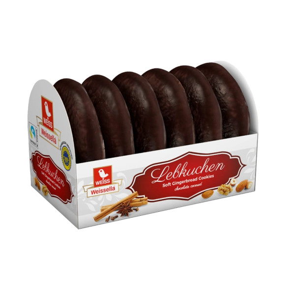 Weiss Oblaten Lebkuchen with Chocolate