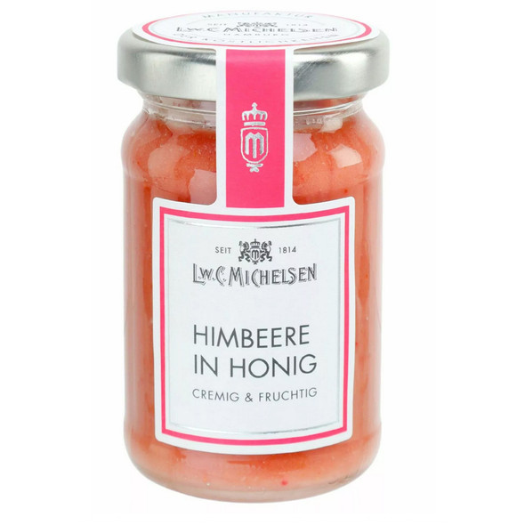 L.W.C. Michelsen Spun Honey with Raspberry,  125g