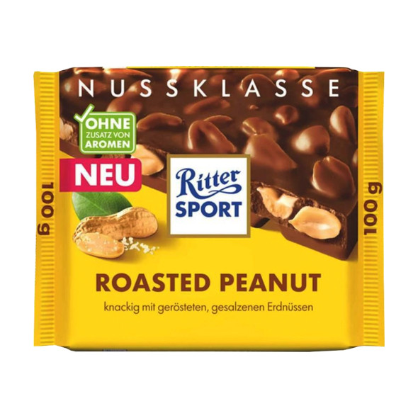 Ritter Sport Roasted Peanuts in Milk Chocolate