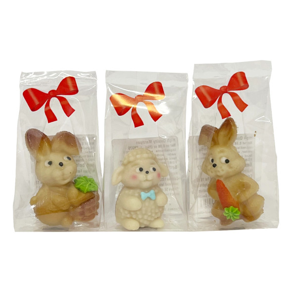 Funsch Marzipan Assorted Bunnies and Lamb