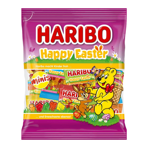 Haribo Happy Easter Mini Gummy Bears and Bunnies