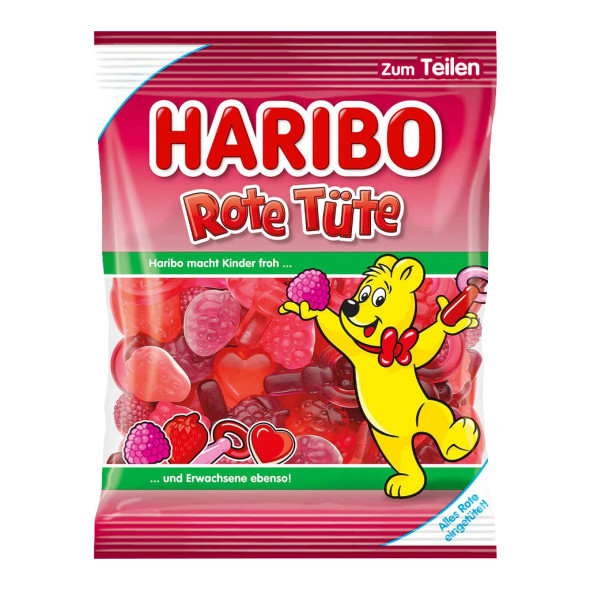 Haribo Rote Tute Gummy Candy