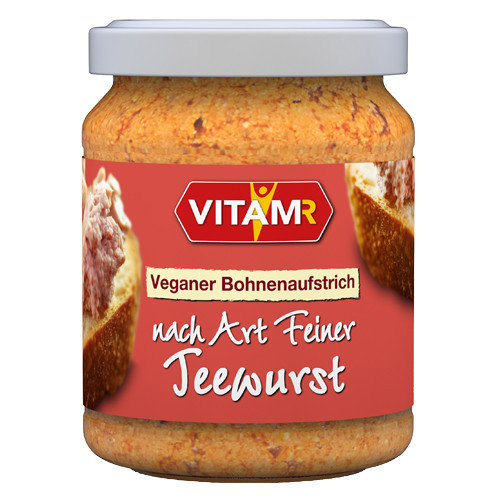 Vitam "Teawurst" Organic Smoked Tofu, Tomato, Sunflower Seed Savory Spread, 4.2 oz - BOGO