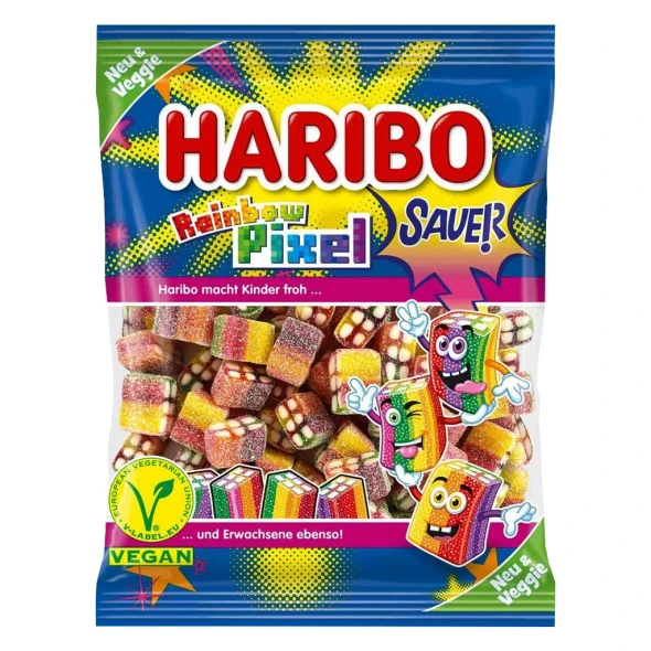 Haribo Pixel Sour Gummies