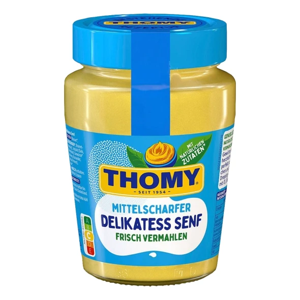 Thomy Mild Deli Mustard in jar
