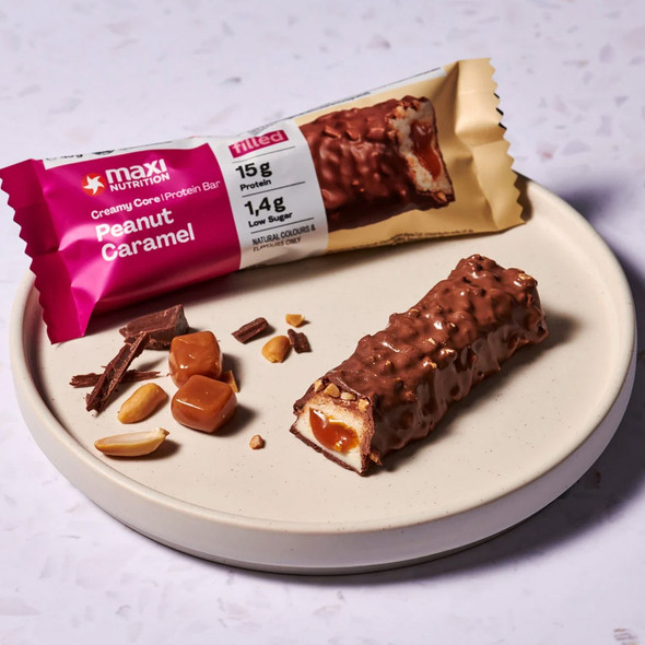 Maxi Nutriton Peanut Caramel Protein Bar, 39g