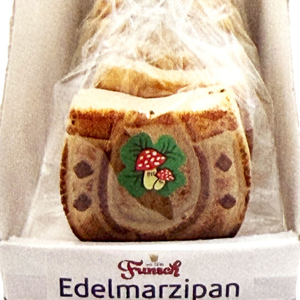Funsch Marzipan Good Luck Horseshoe, 5 in., 1.76oz