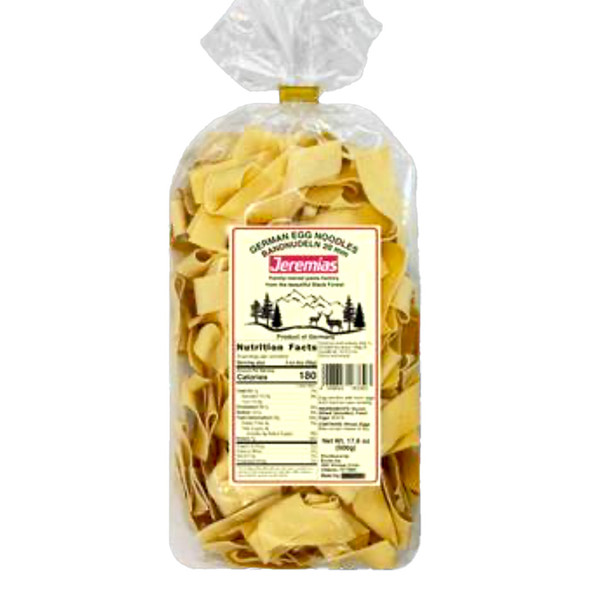 Jeremias German Egg "Bandnudeln" Broad Noodles 20mm, 500g