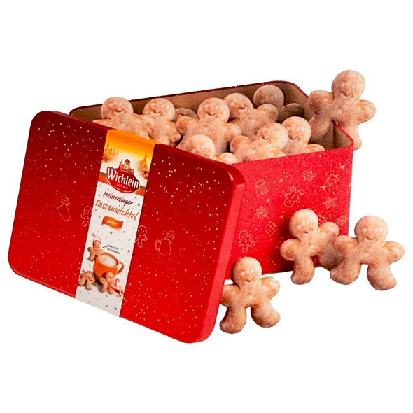 Wicklein Soft Gingerbread Mug-Buddies, in gift tin, 14.1 oz