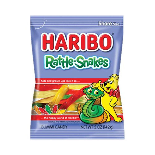 Haribo Rattlesnakes Gummies in Bag
