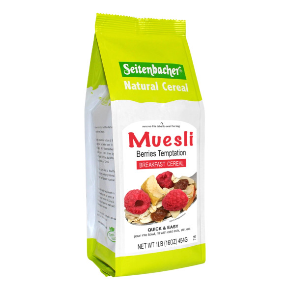 Seitenbacher Berries Temptation All Natural Muesli Cereals with Berries