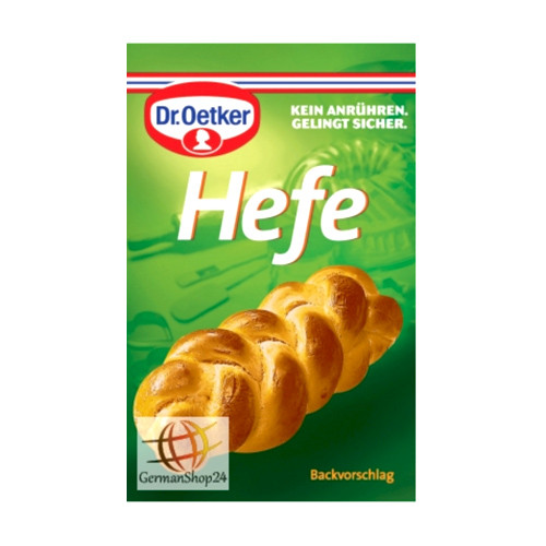 Dr. Oetker Dry Instant Baking Yeast 3 Packets .25 oz per packet