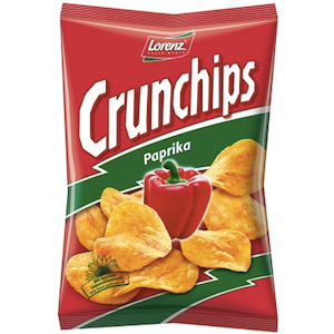 Lorenz Crunch Chips with Mild Paprika in Bag 5.3 oz