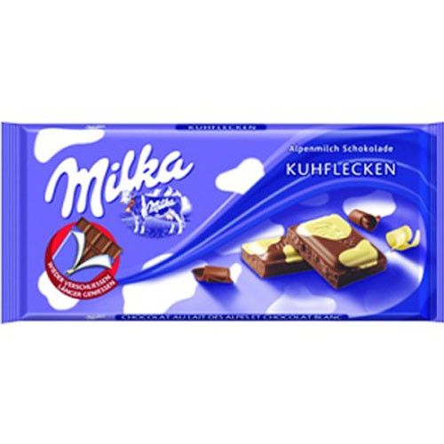 Milka Happy Cow White & Milk Chocolate Bar