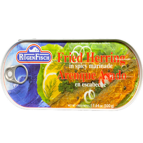 Ruegenfisch Fried Herring in Spicy Vinegar Marinade