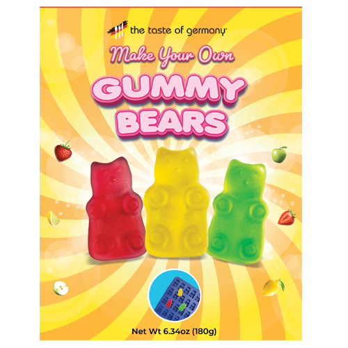 The Taste of Germany "Make Your Own Gummy Bears" Kit, 6.3 oz.