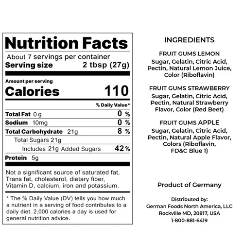 The Taste of Germany "Make Your Own Gummy Bears" Kit, 6.3 oz.