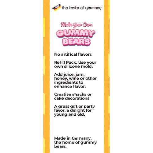 The Taste of Germany "Make Your Own Gummy Candies" Kit, Mix Only 6.4 oz