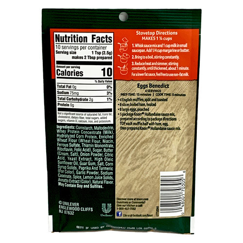 Knorr Hollandaise Sauce Mix 0.9 oz