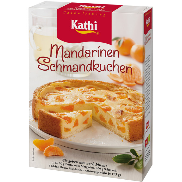Kathi German Tangerine Cream Cake Mix, 16.2 oz