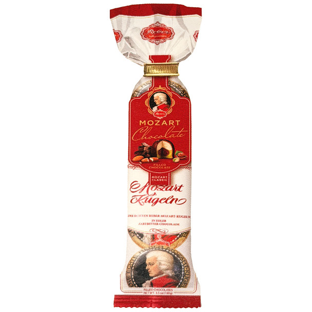 Reber "Amadeus" Mozart Kugel Dark Chocolate in bag, 5pc. - 3.5 oz.