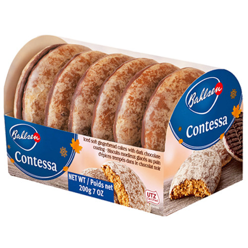 Bahlsen Contessa Iced Gingerbreads Cakes, 7 oz