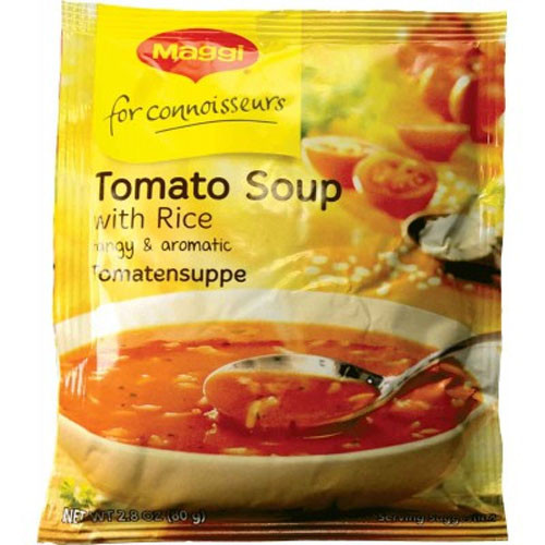 Maggi Tomato and Rice Soup